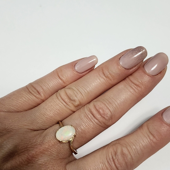 OPAL 14K Gold Ring Certificate - Picture 5 of 16
